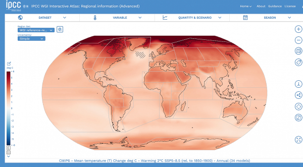 El CSIC presenta el atlas interactivo del IPCC